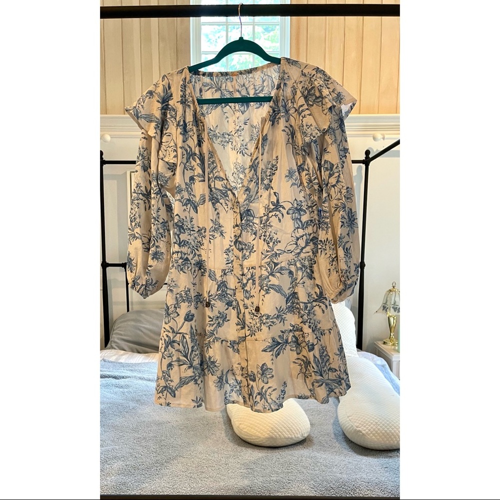 Free People mini dress size XS - worn once!